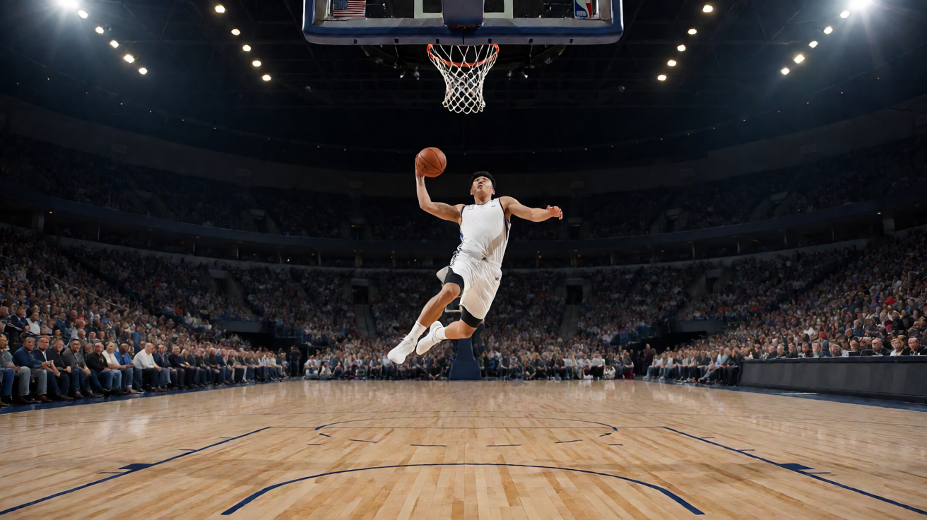 NBA篮球比赛精彩瞬间